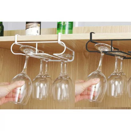 Hanging Wine Glass Rack | Organisation