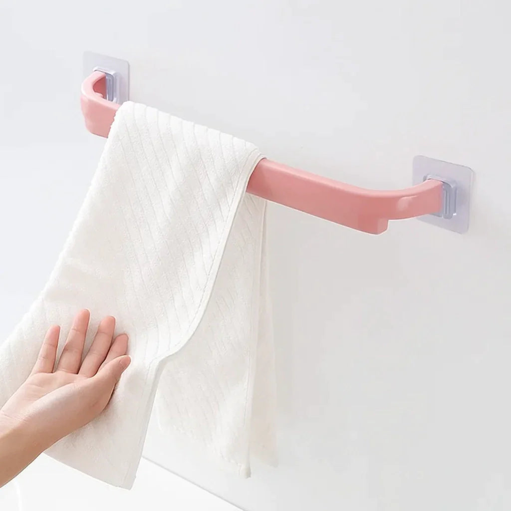 Adhesive Towel Rail x2 | No Drilling Installation