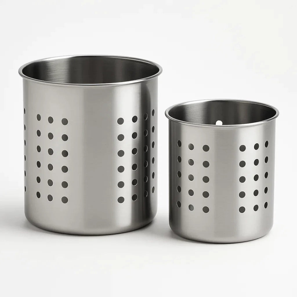 Stainless Steel Cutlery Drainer x2 | Kitchen