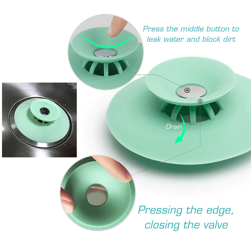 CleanWater Silicone Drain Plug | Universal Fit